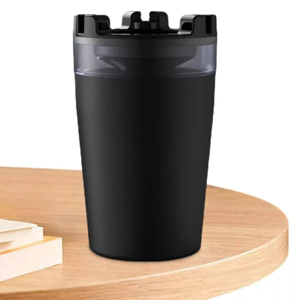 Portable Smokeless Ashtray with Lid – Smell-Proof Ashtray for Car, Indoor & Outdoor Use – Durable Ash Tray with Water Tank for Office, Desktop, and Courtyard